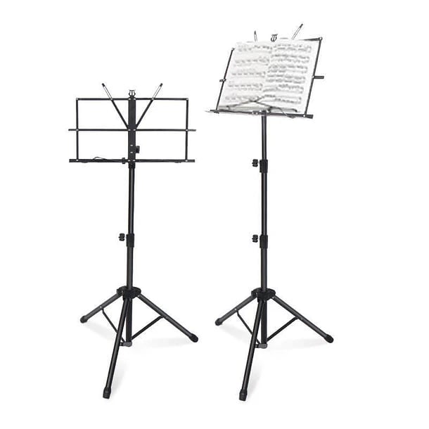 Atril De Partitura Musica Liviano Simple Y Plegable Sanvar
